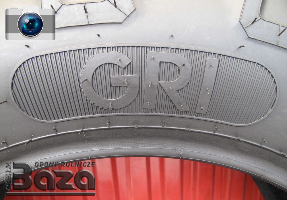 BAZA Opona 12.4-24 GRI 12PR Extra Mocna TUR Ładowacz + Tani Kurier !