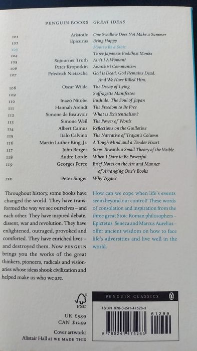 Séneca, Epicteto e Marco Aurélio [em inglês]