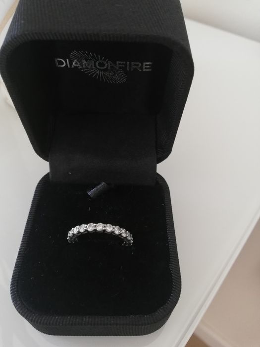 Anel prata da Diamonfire