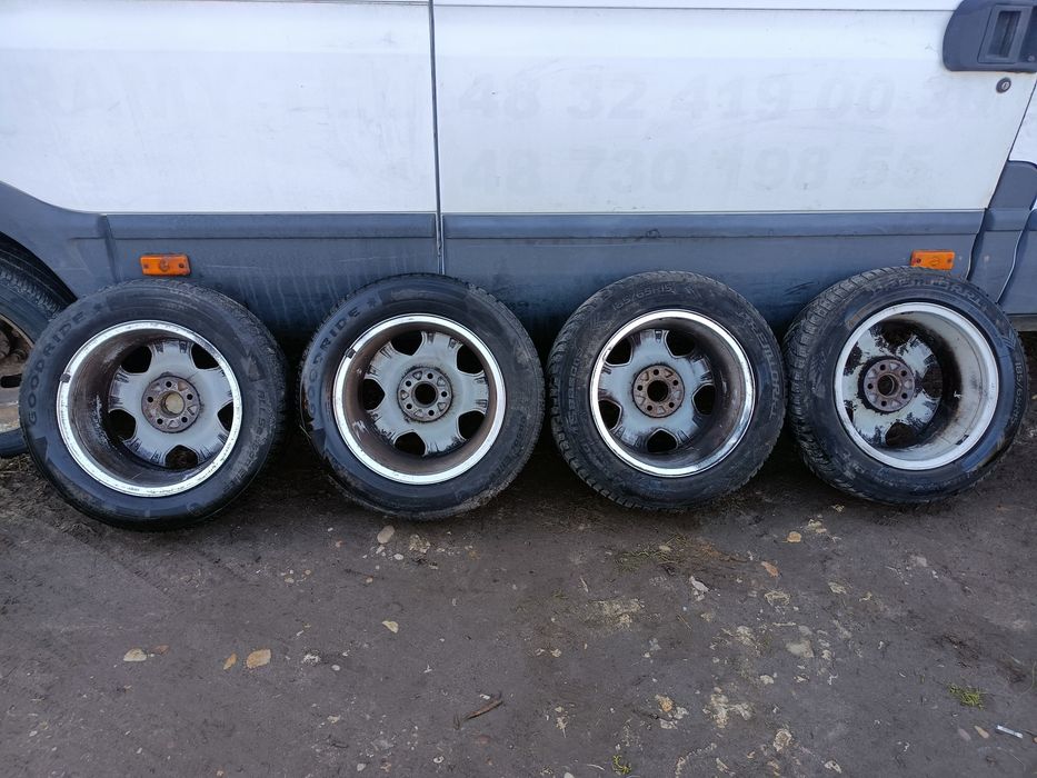 Felgi z oponami 185/65R15 wielosezon 24r Audi 5x100 A1 A2 A3 chrysler