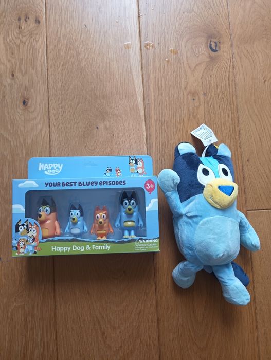 Blue zestaw, figurki, maskotka, pieski z bajki, na prezent