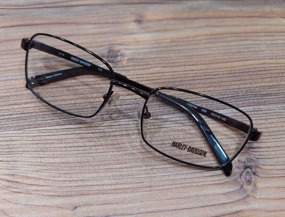Stylowe czarne oprawki męskie HD-0749 od Harley-Davidson!