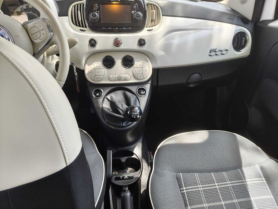 FIAT 500 1.2 8V S&S Lounge - Ano 2018 - 85 000KMs - Gasolina