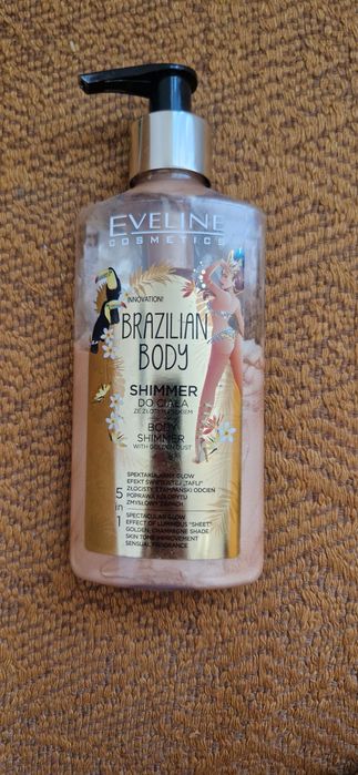 Shimmer balsam rozświetlający do ciała eveline