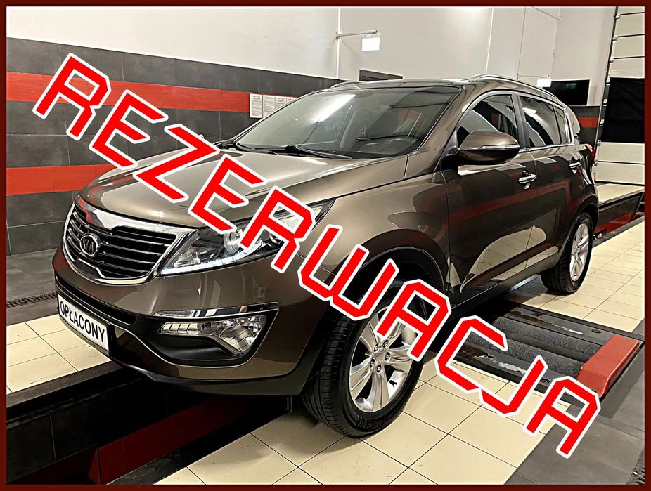 Kia Sportage ledy czujniki parkowania pół-skóry