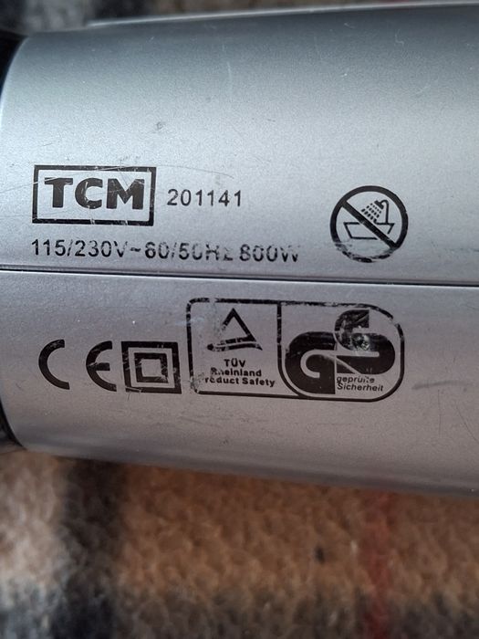 Suszarka turystyczna TCM 800 W