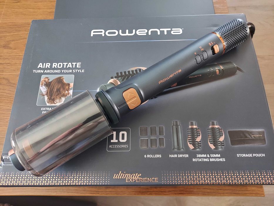 Rowenta Air Rotate Lokówko-suszarka Nowa