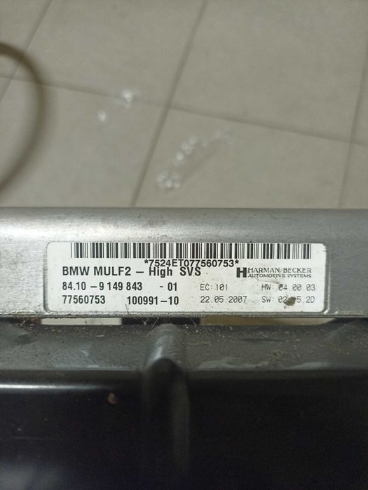 BMW E87 E81 E82 E90 E91 E60 Moduł Sterownik Bluetooth