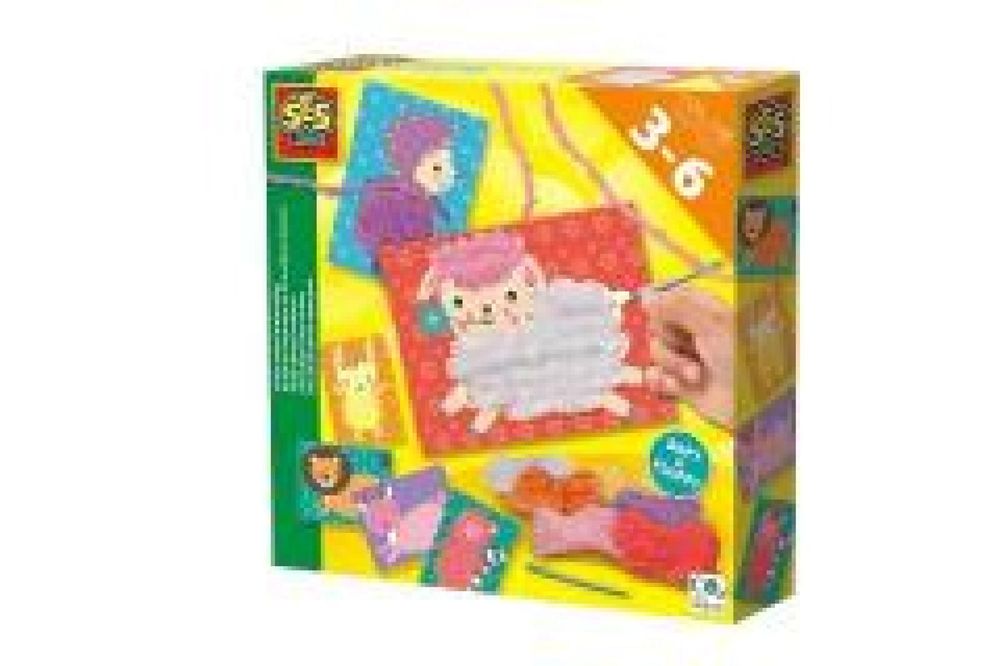 Puszyste zwierzątka do wyszywania SES pudełko,517x246 mm