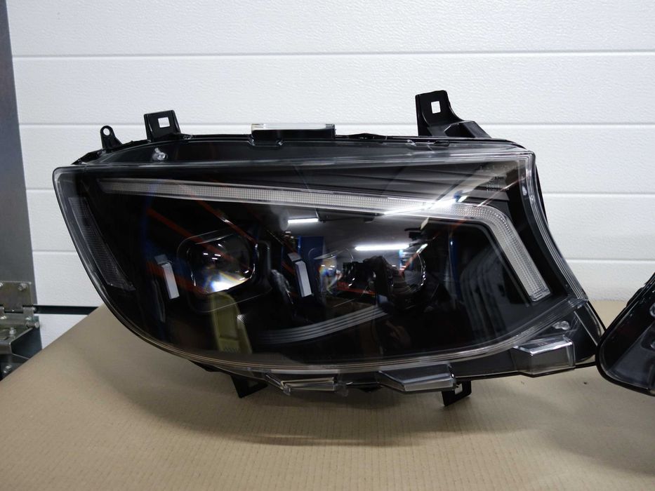 reflektory led mercedes sprinter 907- 910 zamiast zwykłych komplet ( plug and play)
