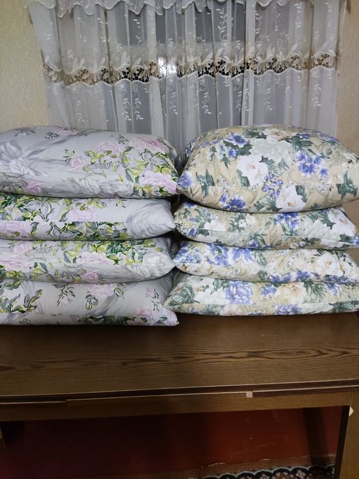 Подушки пухо-перьевые