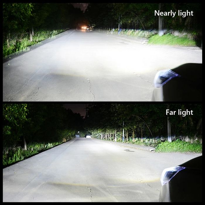 Світлодіодні білед лінзи H4 Led 80W 12-24V H/L ближній дальній лампи