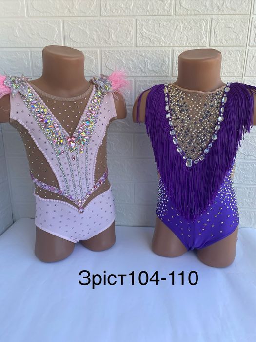 ПРОКАТ купальник для художньої гімнастики104.Художественная гимнастика