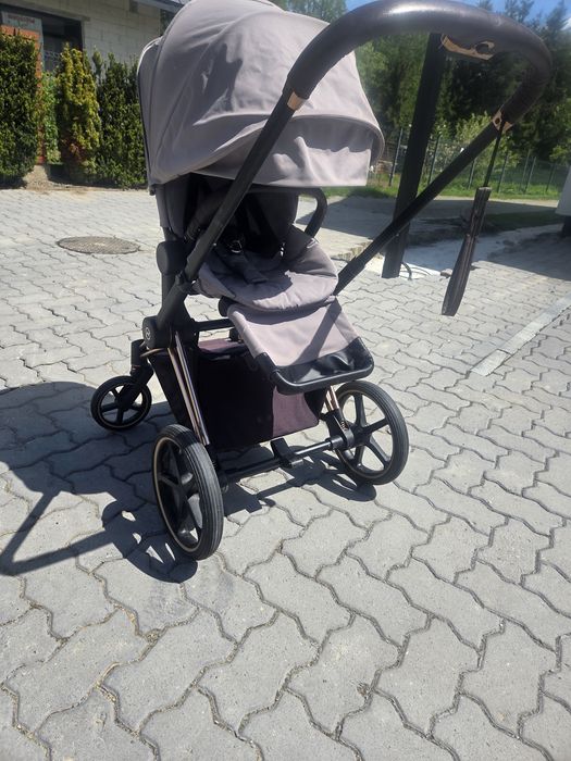 Wózek cybex Priam 2.0 Rose gold Soho Grey. Wózek 3 w 1