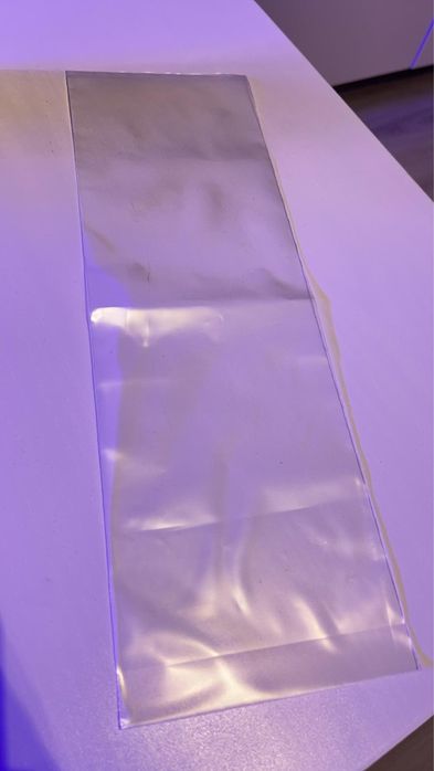 Sacos plástico transparente para transporte / envio de peixes e corais