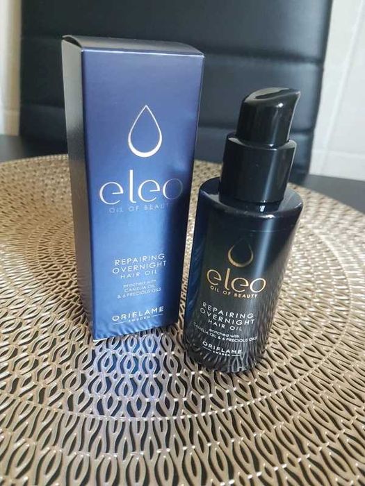 Regenerujący olejek do włosów na noc Eleo Oriflame 50ml nowy szybka wysyłka