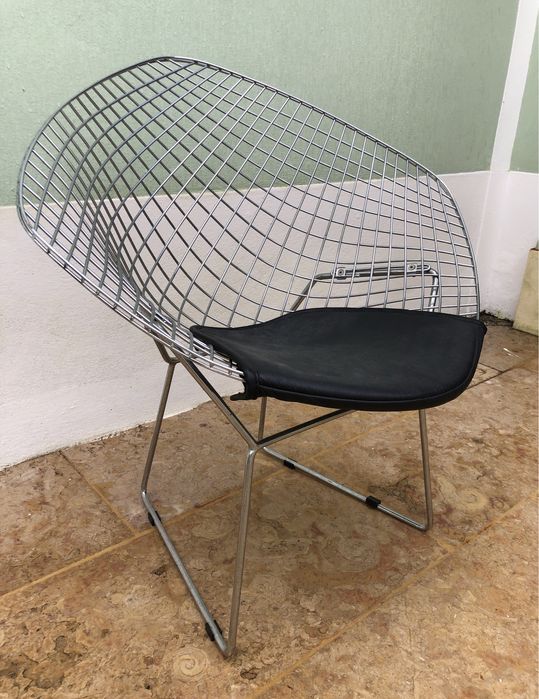 Cadeira Diamond Chair - Reedição de Harry Bertoia - Excelente Estado