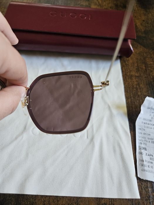 Okulary przeciwsłoneczne Gucci