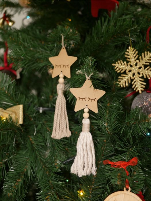 Estrelas de pendurar árvore de natal