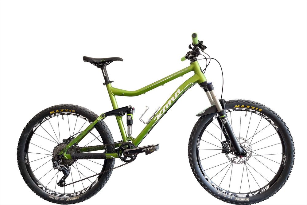 Bicicleta BTT Kona Tanuki DL com melhoramentos