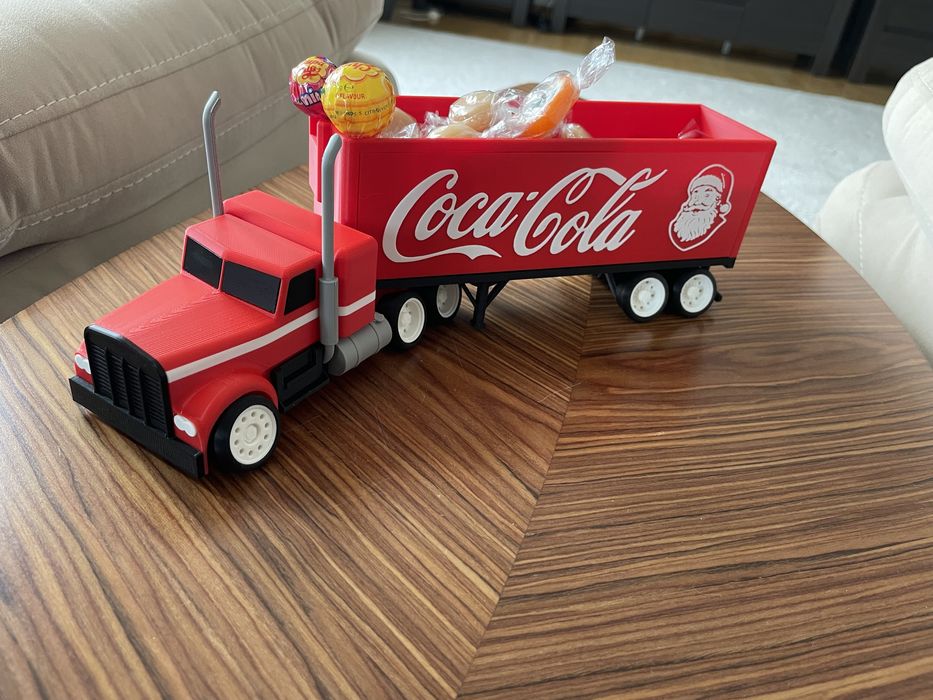 Ciężarówka coca cola, świateczna ozdoba, zabawka