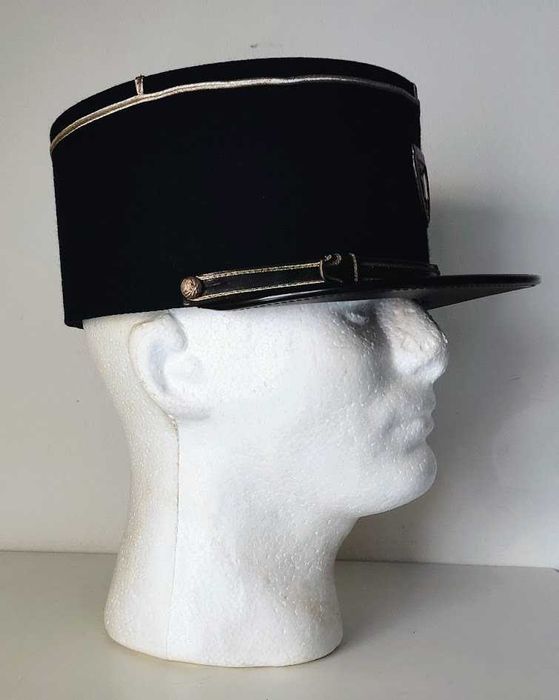 Boné antigo 1950’s oficial da Polícia Nacional de França