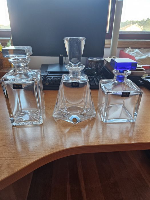 Garrafa de Cristal Atlantis