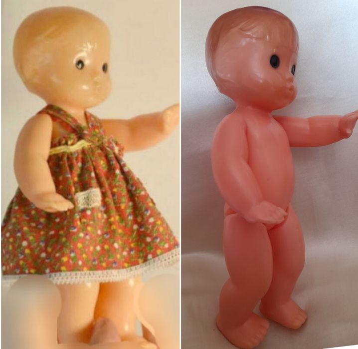 Кукла СССР,ГДР, пупс,голыш