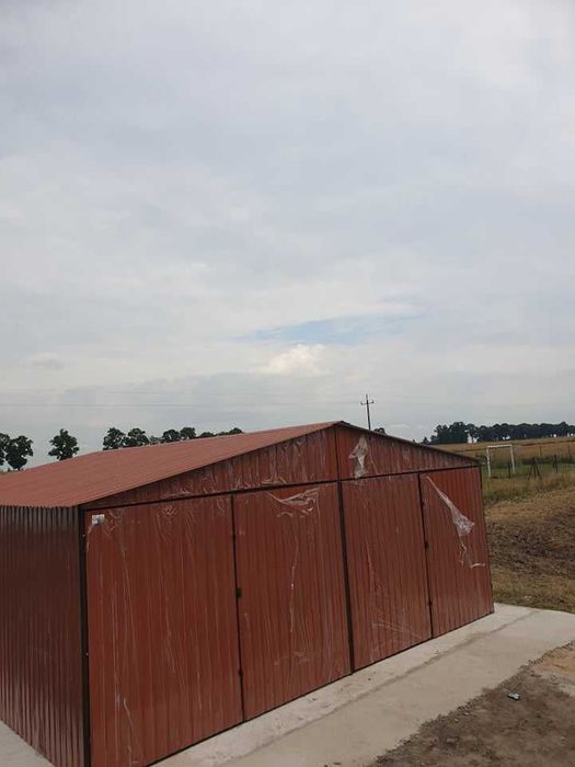 Garaż blaszak 6x5 Garaż blaszany garaż blaszak garaże 3x5 4x6 12x6 4x5