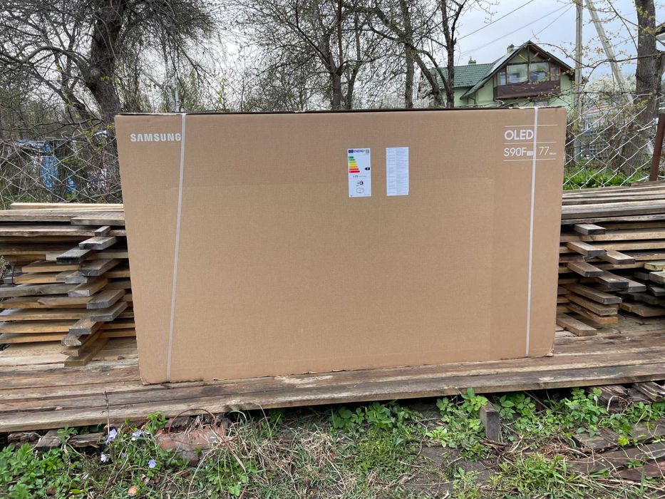 Телевізор Samsung OLED QE77S90F [ЗБІРКА ЄВРОПА] Нові! Запечатані!