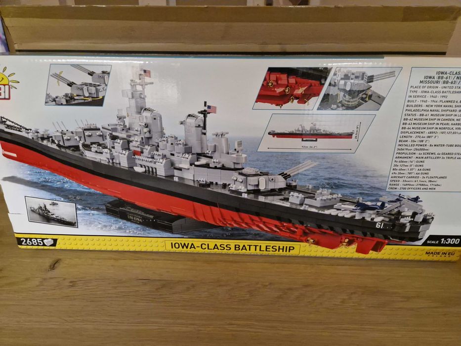 Cobi Pancernik Iowa (4w1) - Executive Edition 4836
