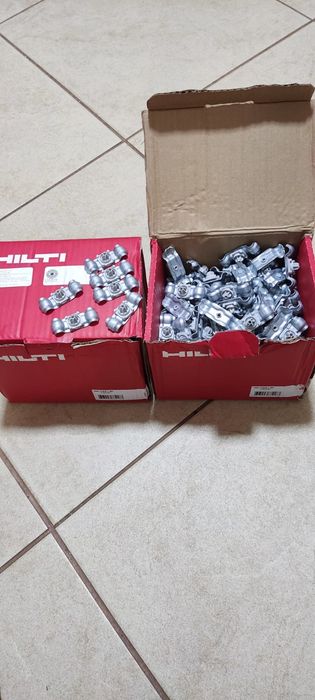 Кліпса кріплення  HILTI X-DFB 7 MX, і X-DFB 11 MX двійний зажим, оригі