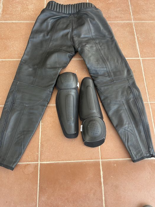 Calças Dainese em pele