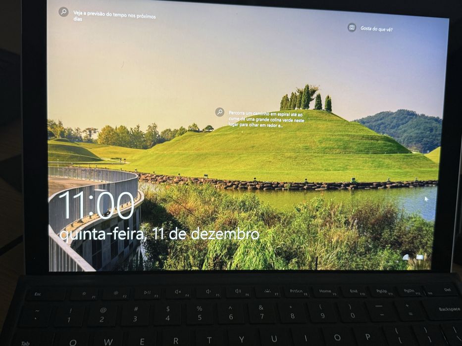SURFACE PRO I7 11 GERAÇAO  4,7GHZ 16GB memoria ecra 3K + caneta +TECLADO