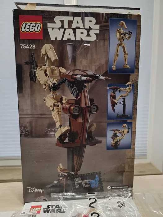 LEGO STAR WARS Droid bojowy z platformą STAP 75428