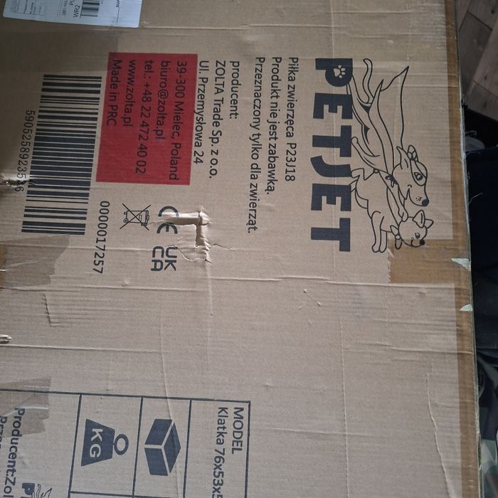 Klatka dla psów pet