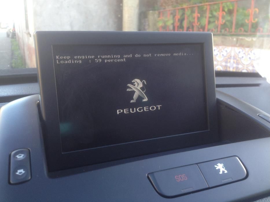 Rádio Citroën C5 todos modelos Peugeot