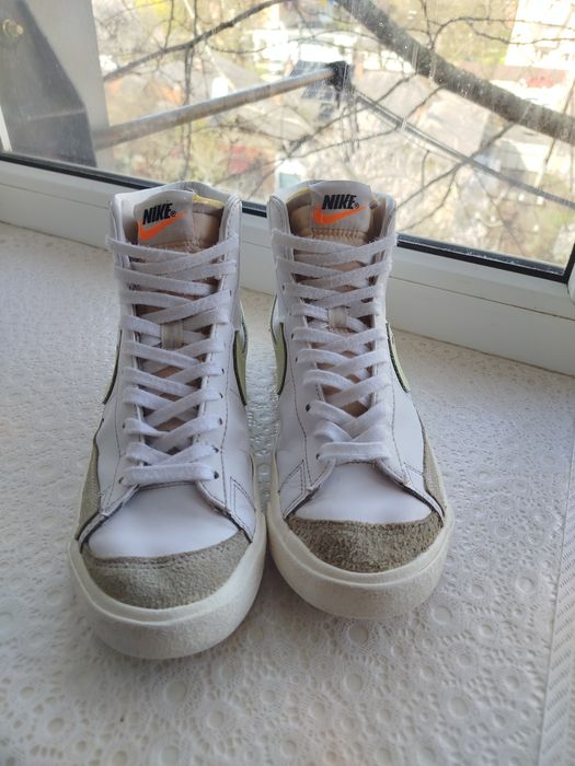 Nike Blazer Mid '77 Vintage білі кросівки