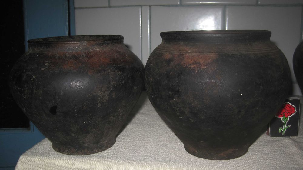 Гладущики ЦІЛІ ГЛЕЧИКИ ГОРЩИКИ старовині домашні у дім для дому у сад