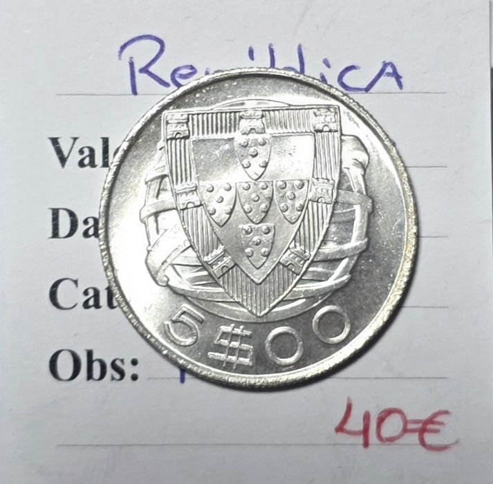 5$00 1933 soberba