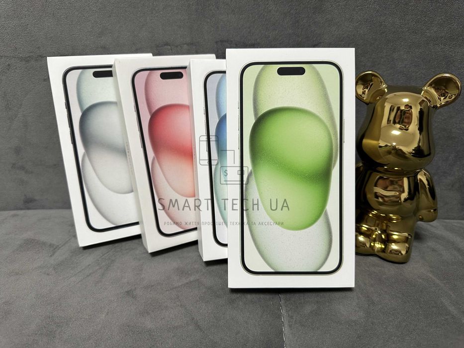 iPhone 15 Plus NEW — Айфон 15 Плюс Новий, Оригінал, Гарантія 1 рік