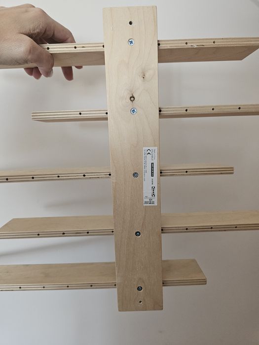 Prateleira lustigt ikea 37x37