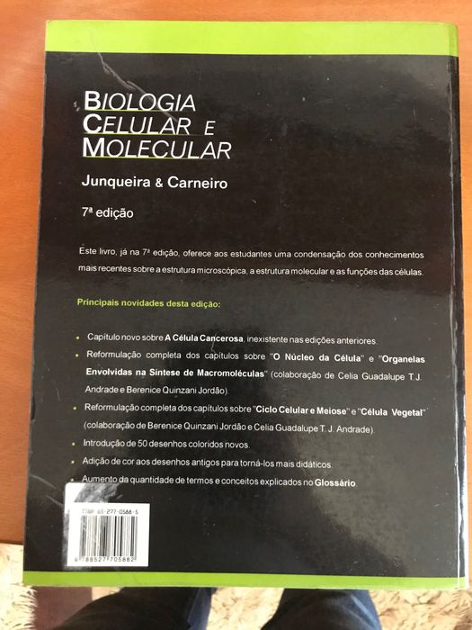 Livro - Biologia Celular e Molecar. Agora 25€