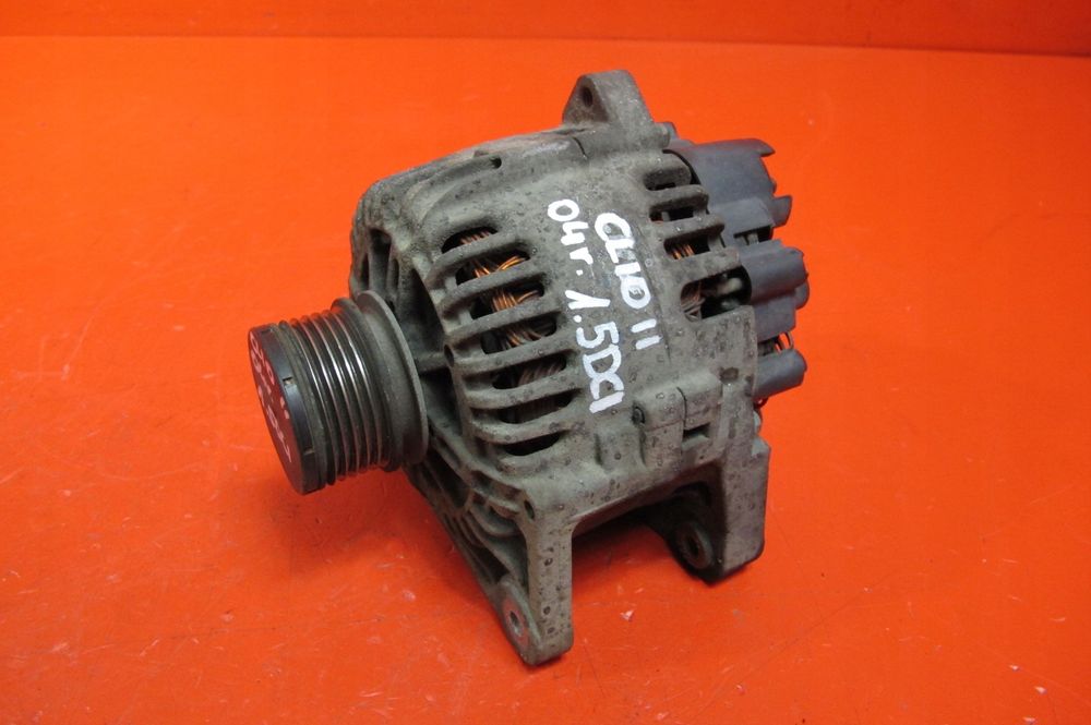 renault clio ii lift 1.5 dci k9k702 alternator 110a valeo 8200386806