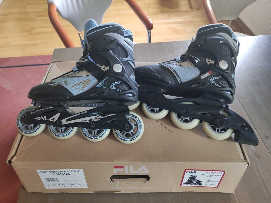 Rolki Fila legacy comp lady, rozmiar 39. Stan bardzo dobry