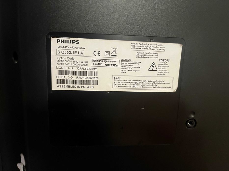 Telewizor Philips 32PFL5405H/12