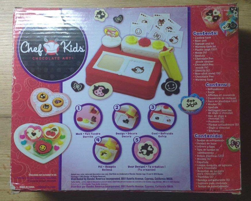 Набір для дітей (малювання шоколадом)"Chocolate Art" від Chef Kids Б/В