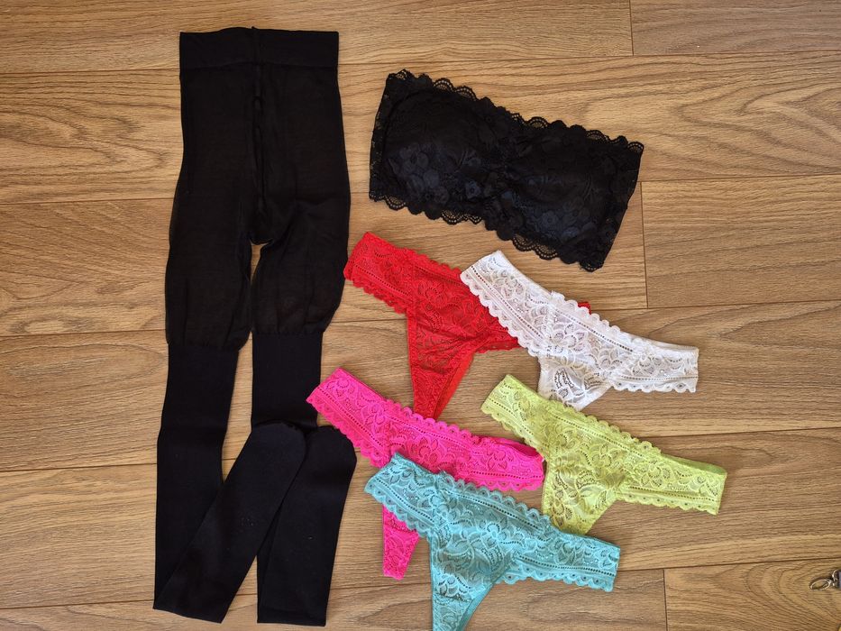 Biustonosz bardotka i gratisy