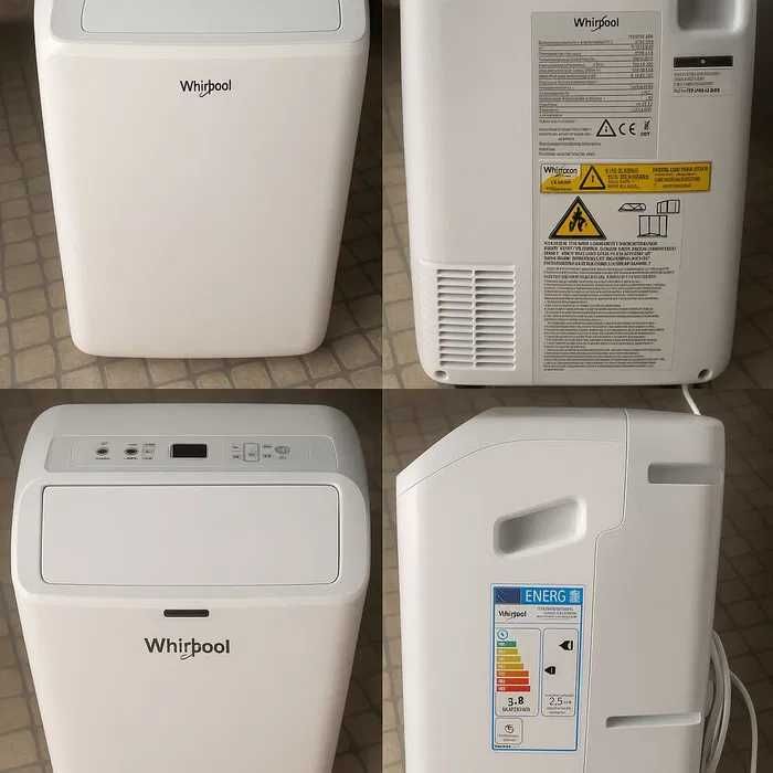 Ar condicionado portátil- Whirlpool 9000BTU quente e frio