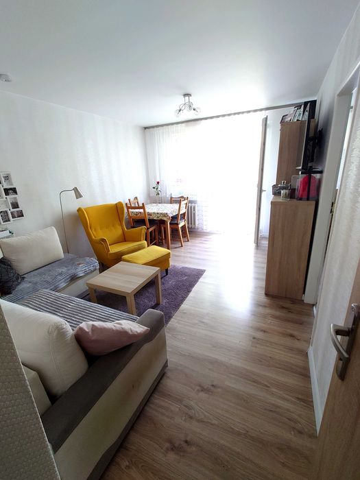 Słoneczne czteropokojowe mieszkanie z balkonem, osiedle "Leśna" Pogorzelec, 55,53m2